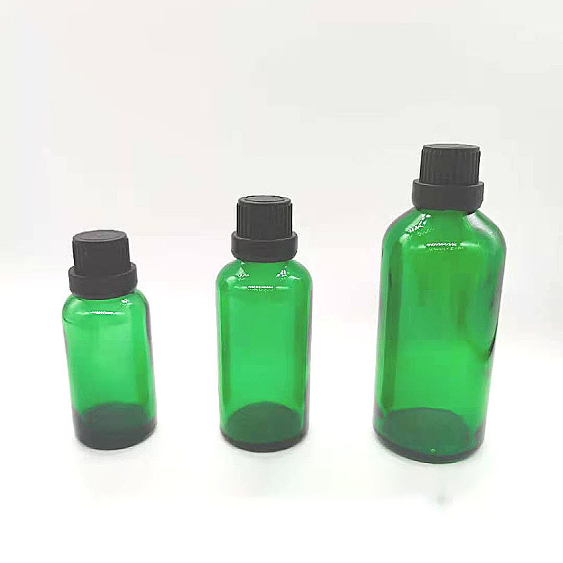 Trial Pack Empty Bottle With Large Cap Dropper Bottle