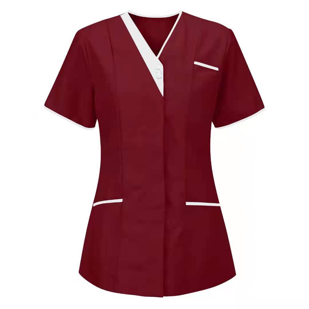 Cotton Skin-friendly And Comfortable Nursing Work Clothes For Hotel Sanitation