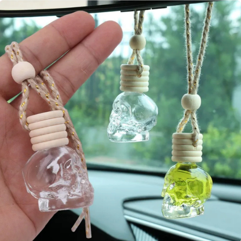 8ML Perfume Aromatherapy Bottles Car Pendant