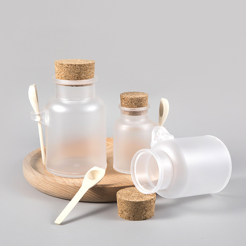 Scrub Bath Salt Bottle Sub-bottomed Mask Canister Sealed Bottle Storage Empty Bottle