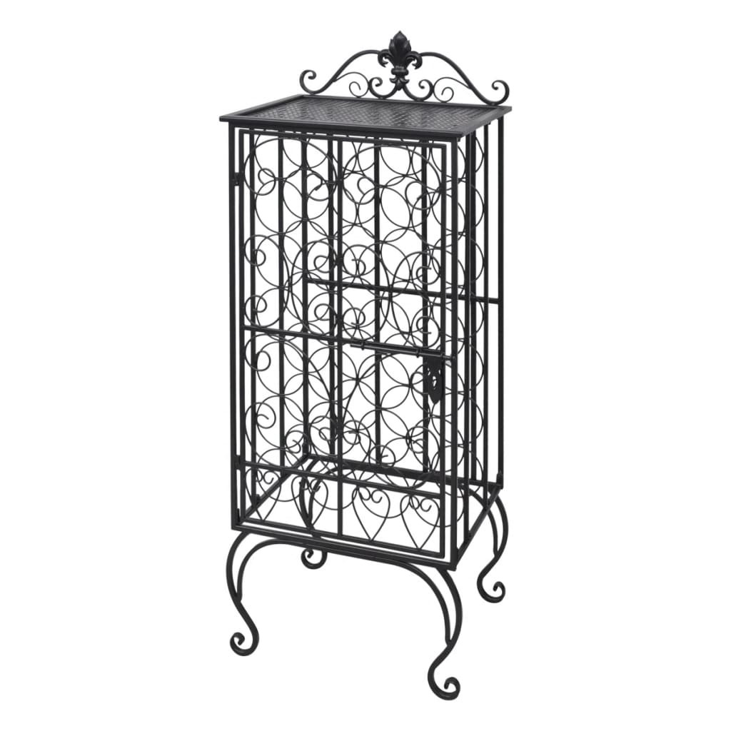 Bottle Rack for 28 Bottles, Metal